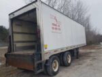 Indoor insulated storage in transport trailer