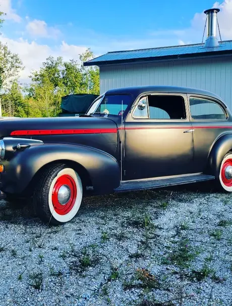 1940 Chevrolet Master Deluxe on the road!